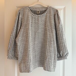 Anne Klein top, size XL, NWT